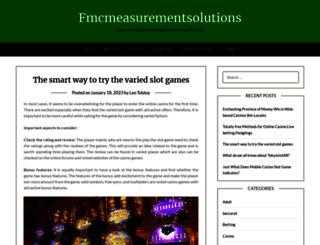 fmcmeasurementsolutions.com screenshot