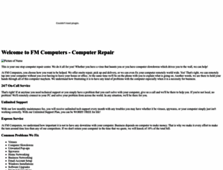 fmcomputers.com screenshot