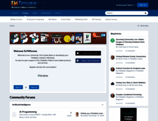 fmforums.com screenshot