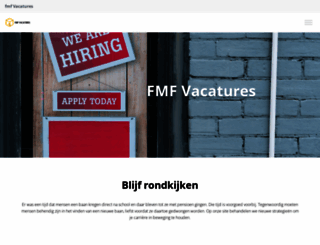 fmfvacatures.nl screenshot
