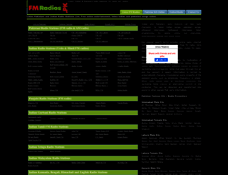 fmradios.pk screenshot