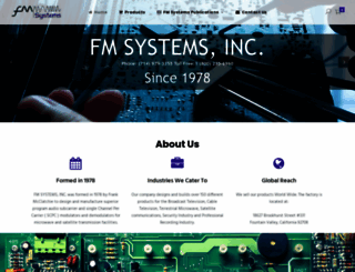 fmsystems-inc.com screenshot