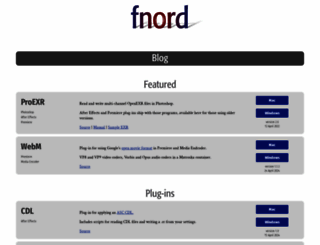 fnordware.com screenshot