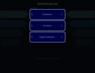 fo4-dictionary.net screenshot