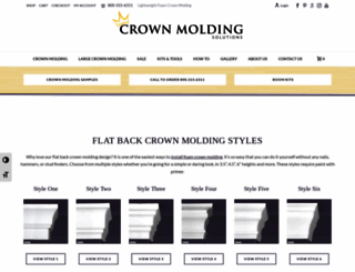 foamcrownmolding.com screenshot