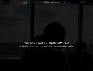 foamstudio.co.uk screenshot