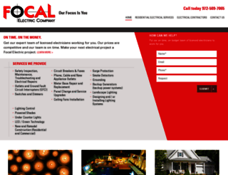 focalelectric.com screenshot