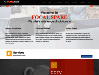 focalspare.com screenshot
