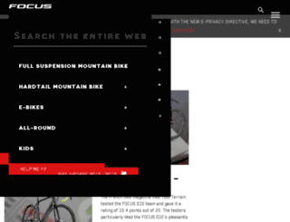 focus-bikes.de screenshot