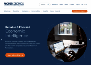 focus-economics.com screenshot