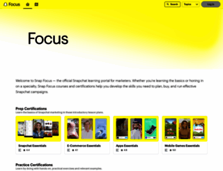 focus.snapchat.com screenshot
