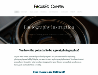 focusedcamera.weebly.com screenshot
