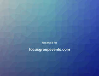 focusgroupevents.com screenshot