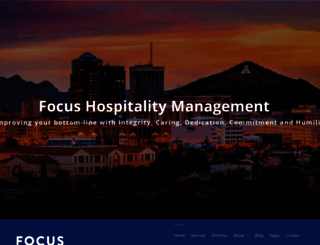focushospitalitymanagement.com screenshot