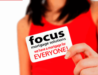 focusmortgagesolutions.com screenshot