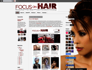 focusonhair.blogspot.com screenshot