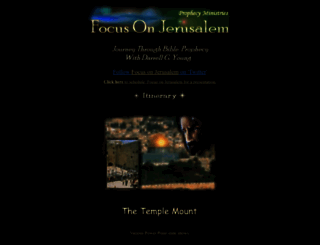 focusonjerusalem.com screenshot