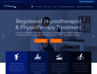 focusphysiotherapy.com screenshot