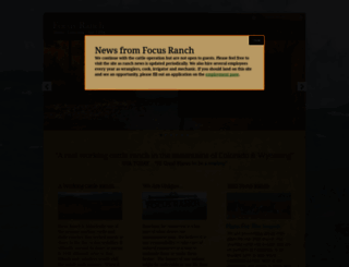 focusranch.com screenshot