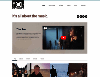 fodrecords.com screenshot