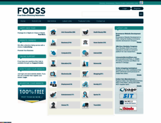 fodss.com screenshot