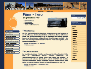 foehr-info.de screenshot