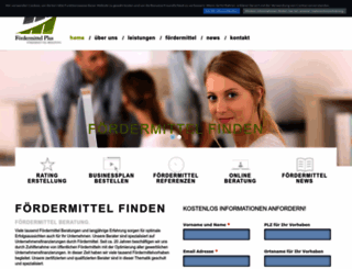 foerdermittel-plus.de screenshot