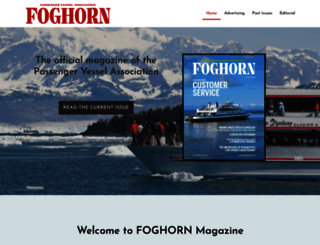 foghornmagazine.com screenshot