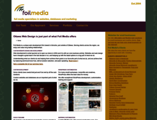 foilmedia.ca screenshot