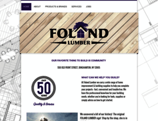 folandlumber.com screenshot