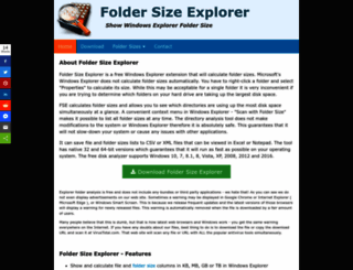 folder-sizes-explorer.com screenshot
