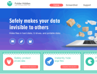 folderhidden.com screenshot