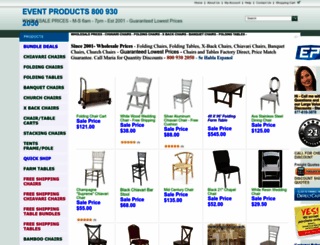 folding-chairs-tables-discount.com screenshot