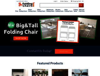 foldingchairs4less.com screenshot