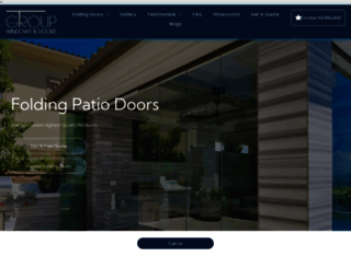 foldingdoorsandwindows.com screenshot