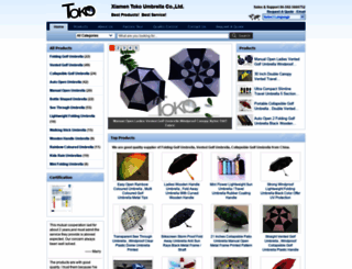 foldinggolfumbrella.com screenshot