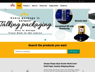 foldingpackagingboxes.com screenshot
