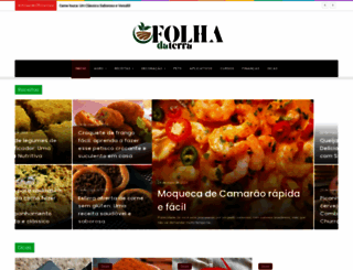 folhadaterra.com.br screenshot