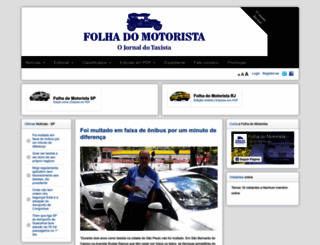 folhadomotorista.com.br screenshot