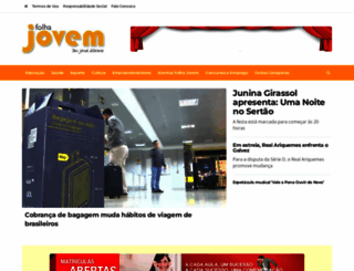 folhajovem.com.br screenshot