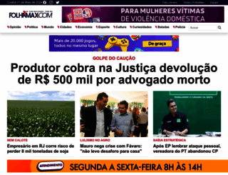 folhamax.com.br screenshot