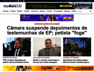 folhamax.com screenshot