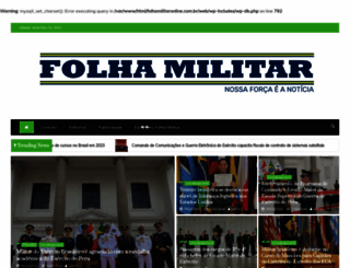 folhamilitaronline.com.br screenshot