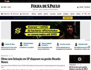 folhaonline.com.br screenshot