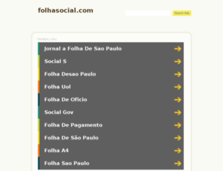 folhasocial.com screenshot