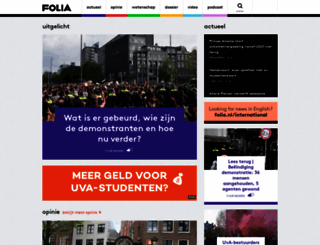 foliaweb.nl screenshot
