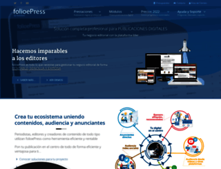 folioepress.com screenshot