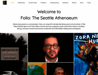 folioseattle.org screenshot