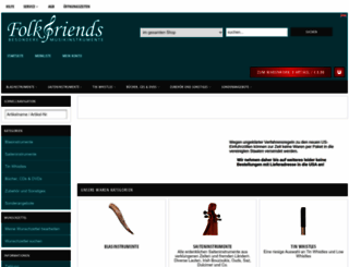 folkfriends.com screenshot