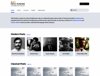 folkpunjab.org screenshot